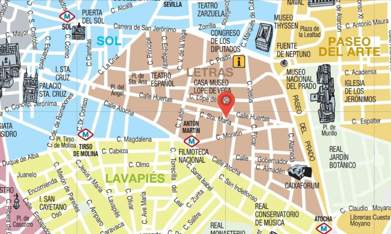 Habitacion Privada En El Centro De مدريد المظهر الخارجي الصورة